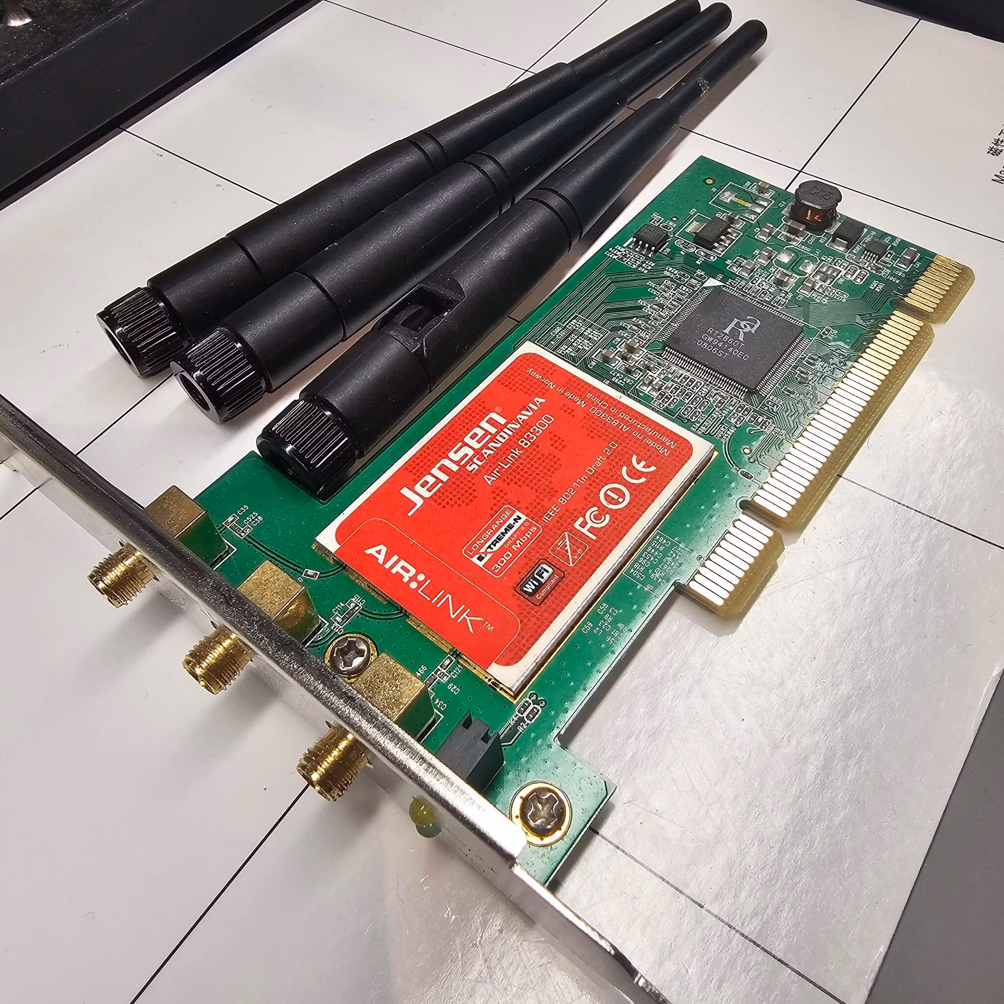 Jensen scandinavia Airlink 83300 Wifi kort PCI slot