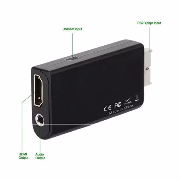 Adapter HDMI til PS2