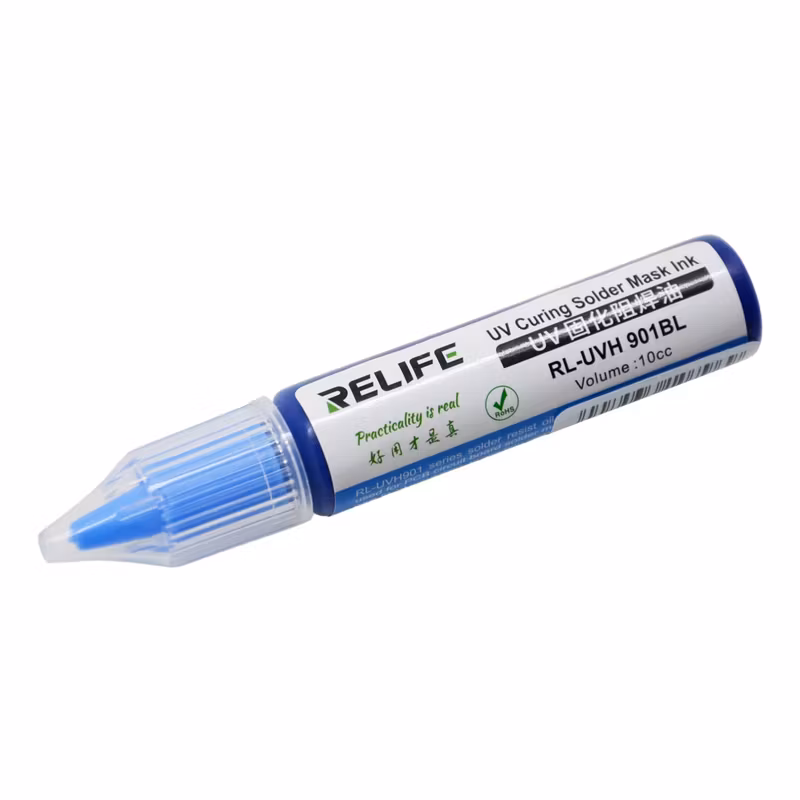 RELIFE RL-UVH 901BL 10cc UV Curable Solder Mask Blue