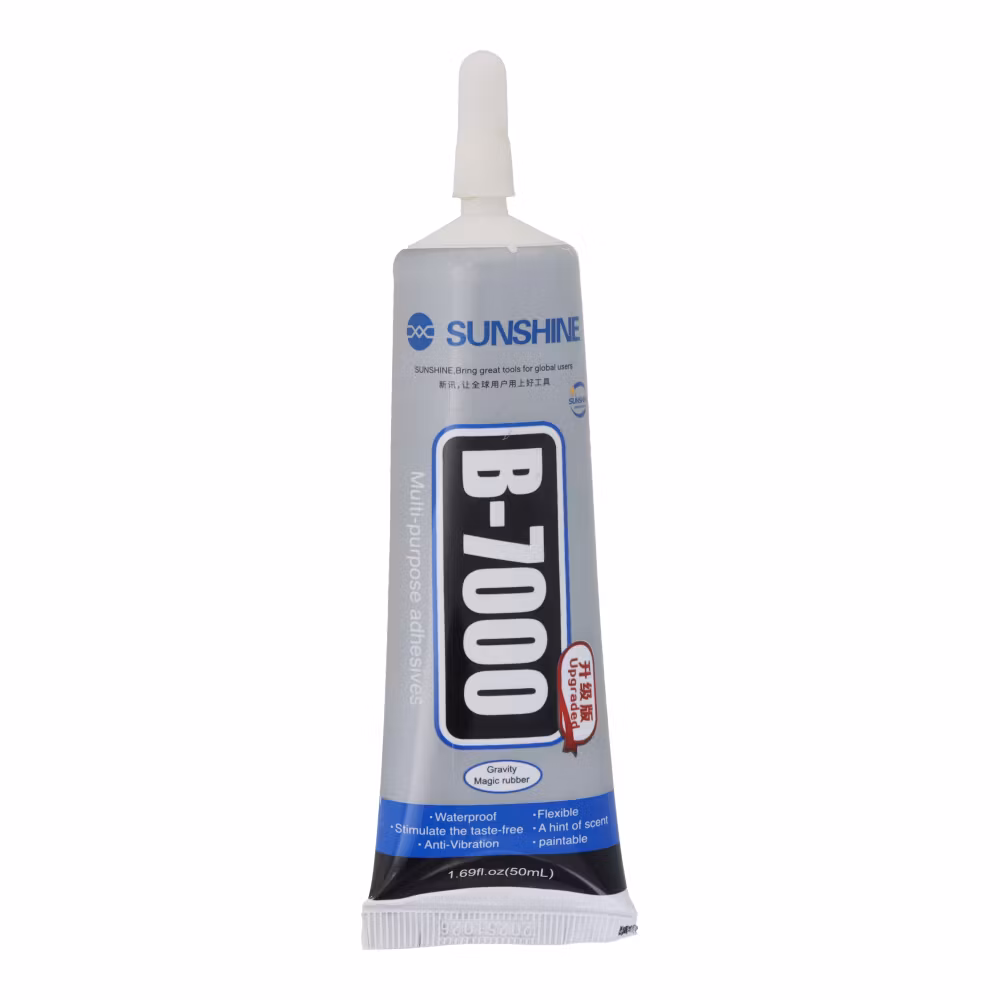 SUNSHINE 50ml B7000 Multi-purpose Adhesive for LCD Glass Frames Transparent