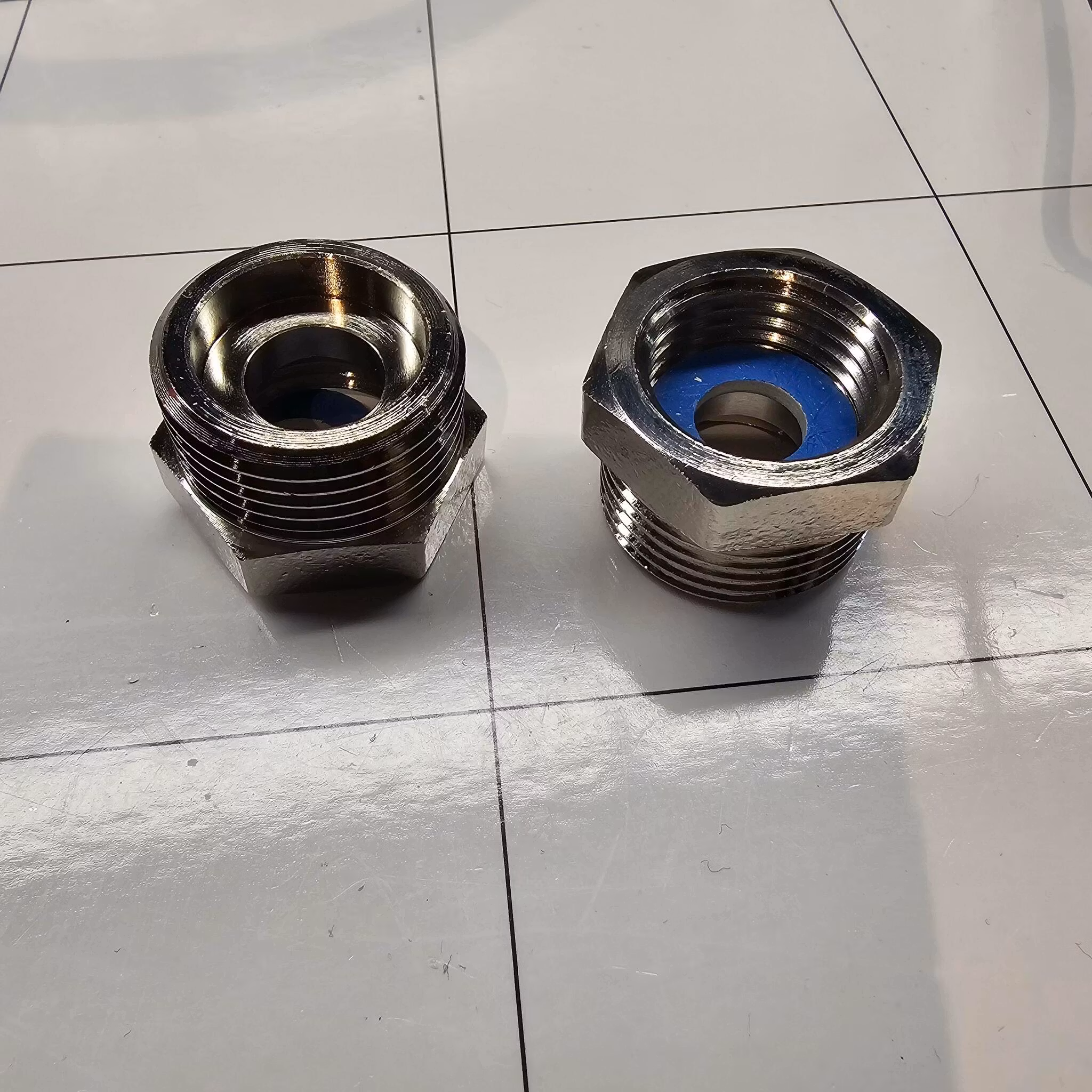 Vaskemaskintilkobling ut 3/4" kobling - inn 1/2"kobling