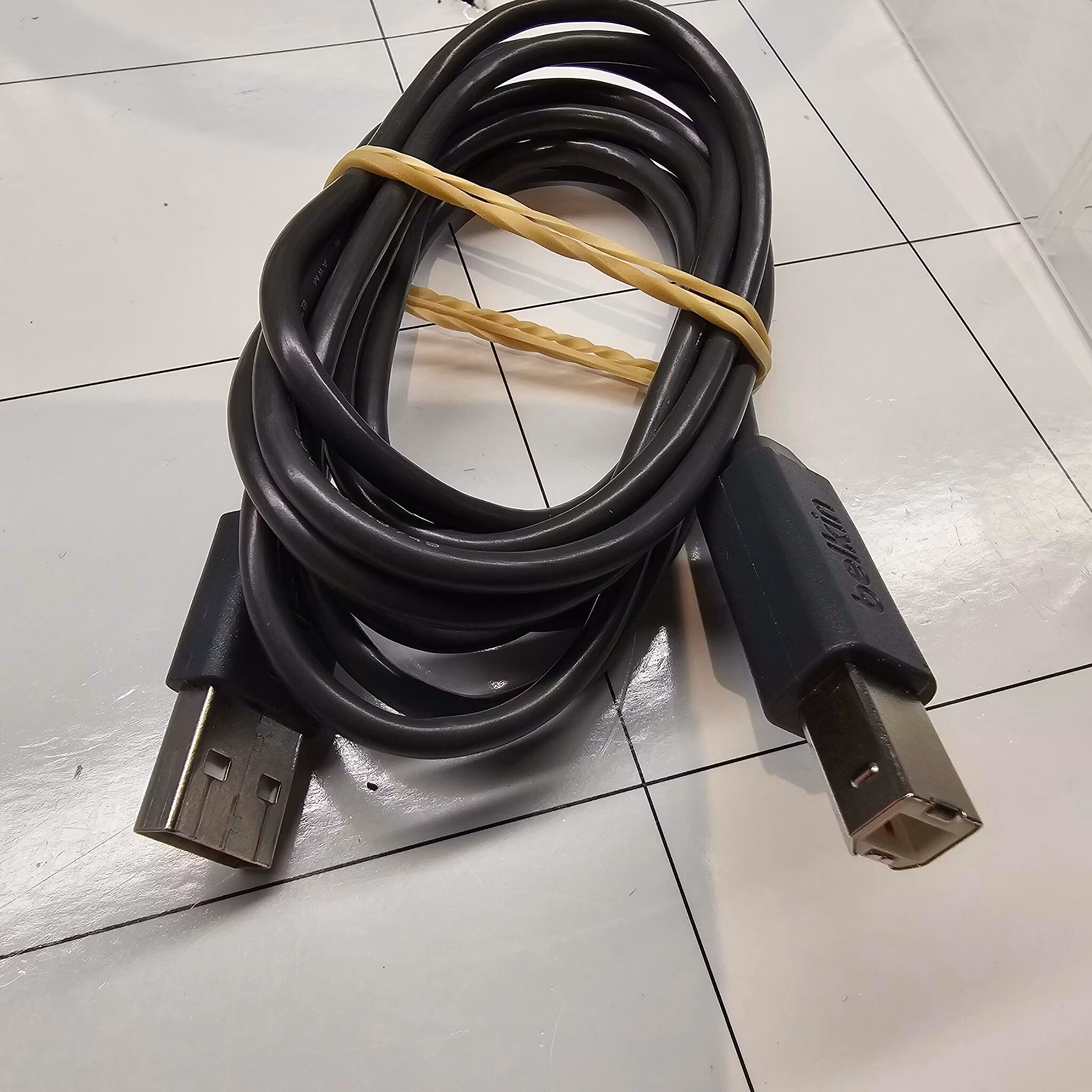 USB-A til USB-B kabel 2m