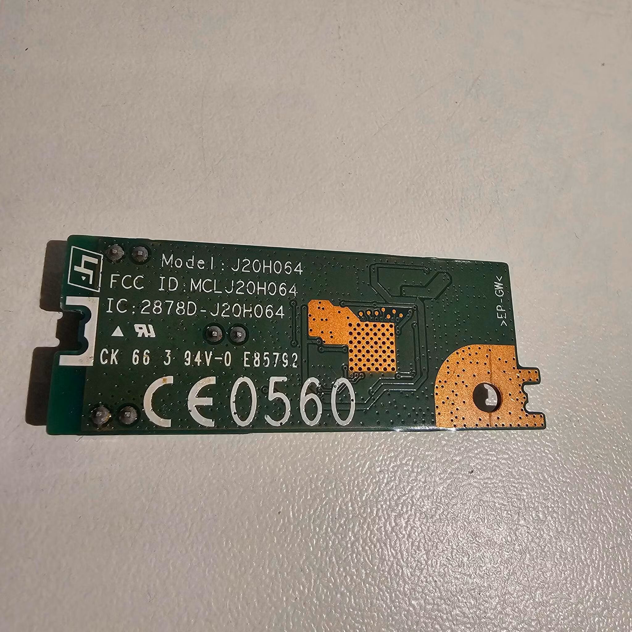 Wireless Card LAN PCB J20H064 for BDV-E4100