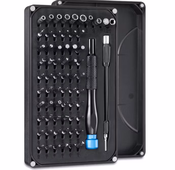 Fleksibel skrutrekker for mobil/PC med 64 bits