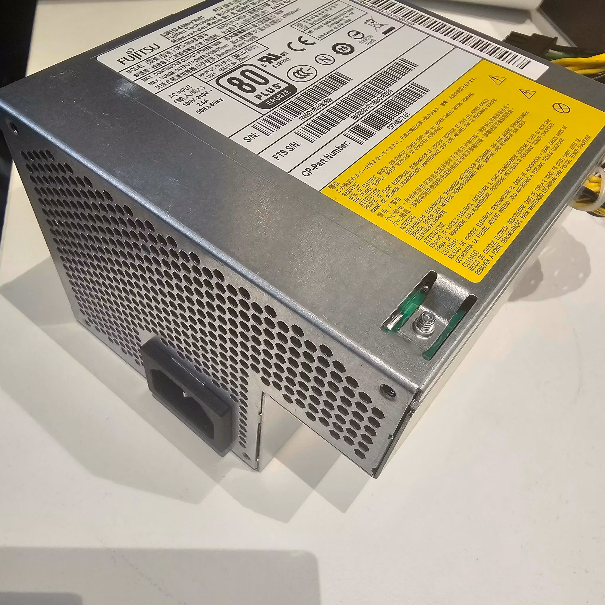 Fujitsu Esprimo D538 strømforsyning DPS-180AB-29 B