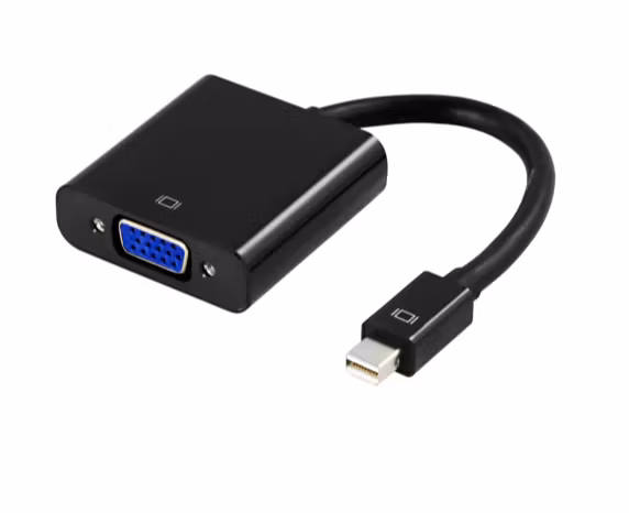 Mini DisplayPort to VGA cable, 0.2m, black