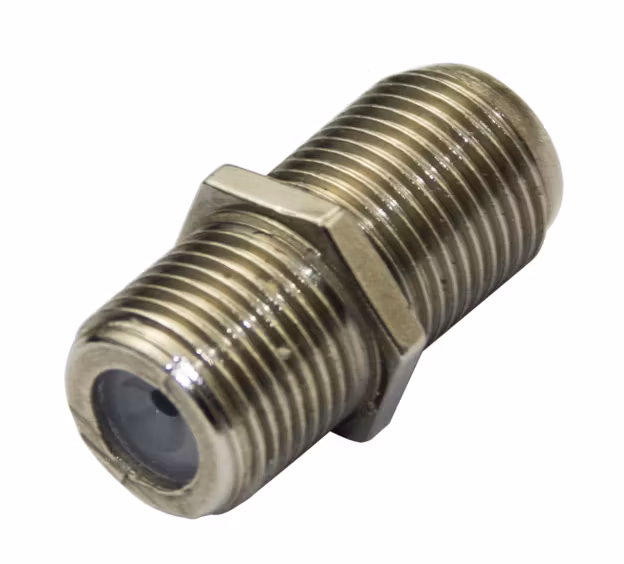 F-connector, fully shielded, female to female