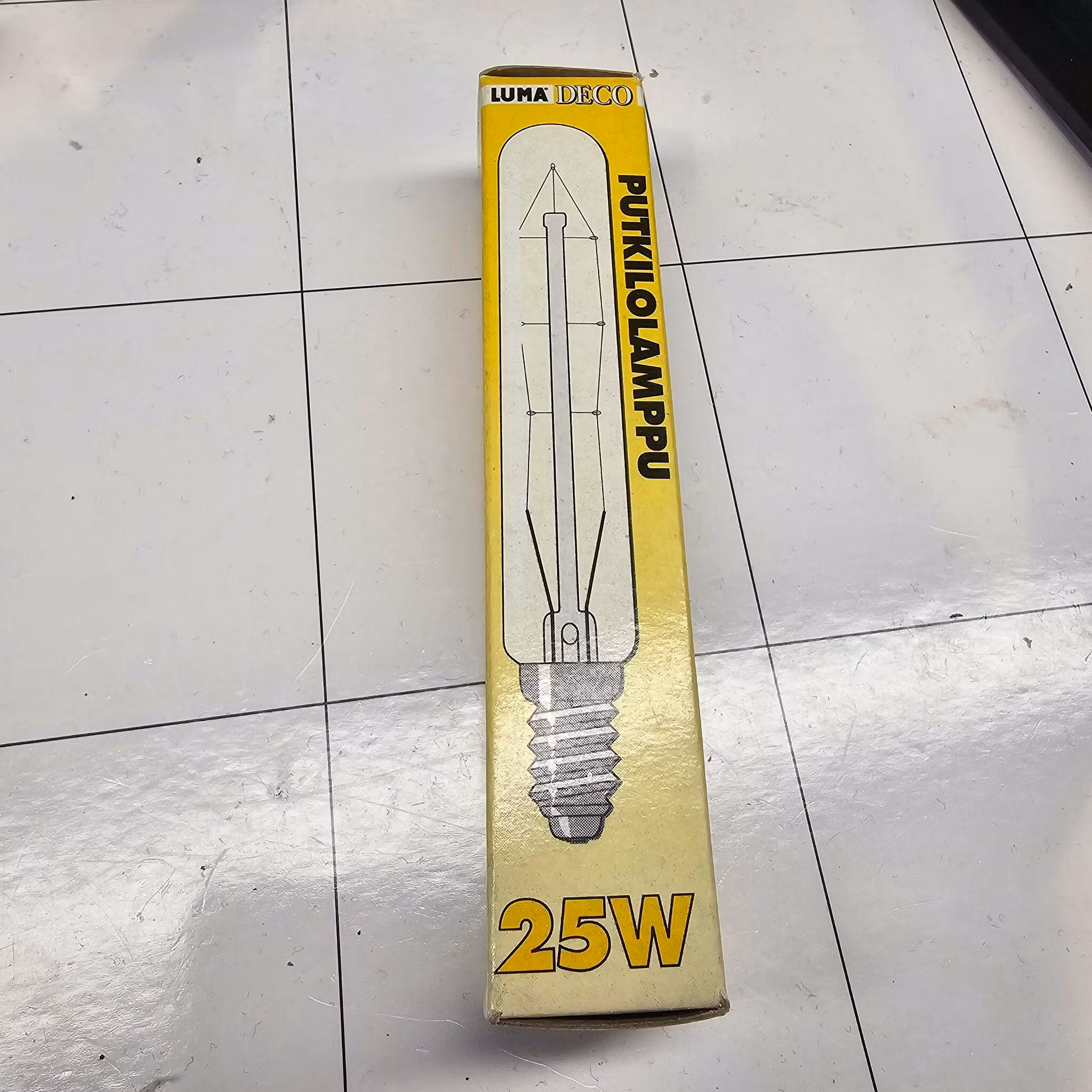 25w lyspære avlang E14 Klar