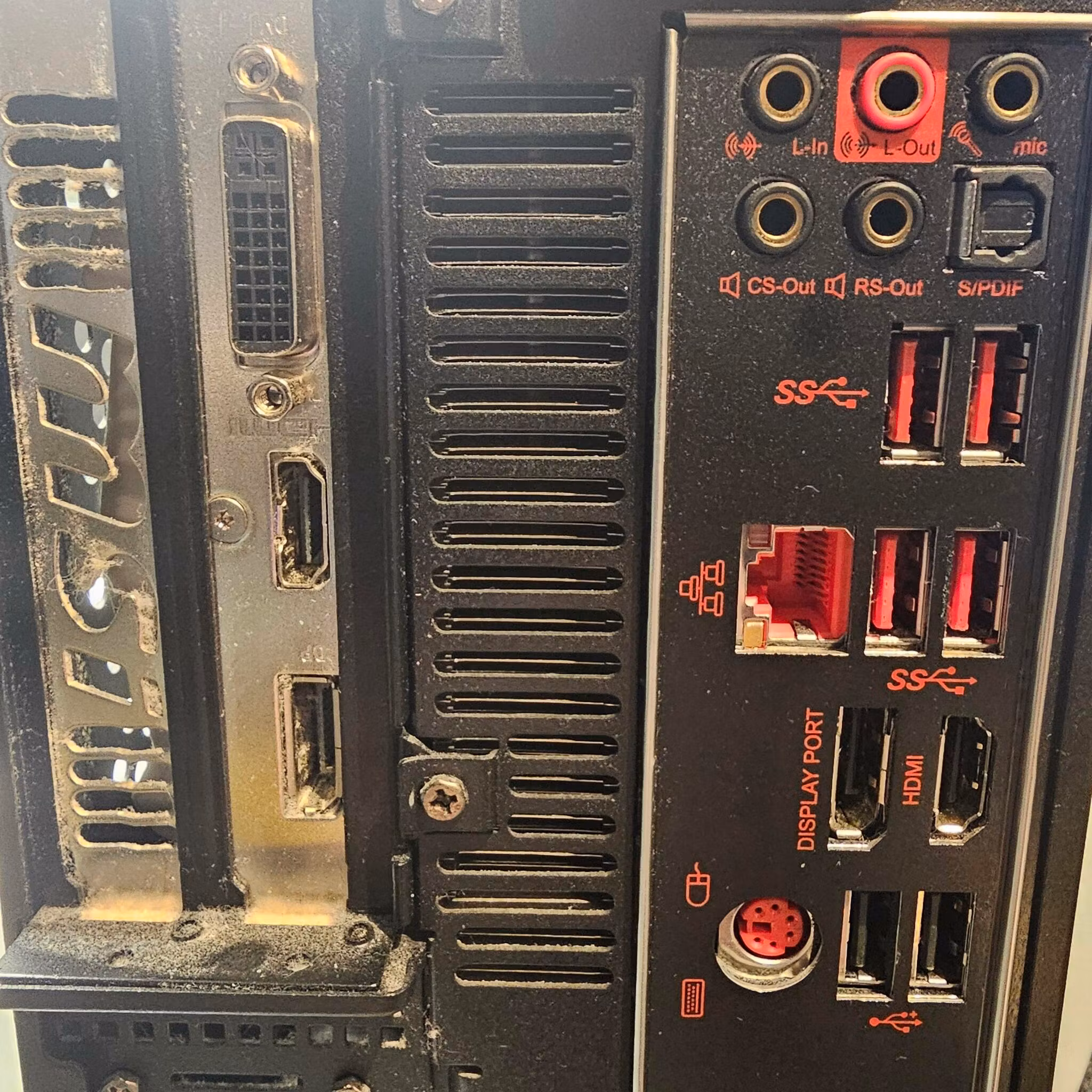 MSI gaming PC I5-6400, 8GB RAM, 120GB+1000GB, Geforce GT950, WIn11H