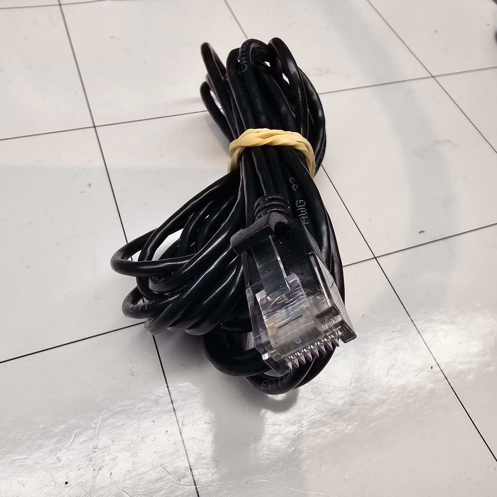 Nettverkskabel 3meter slim sort