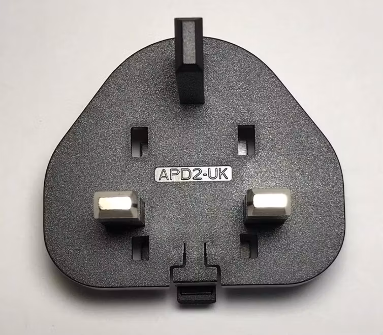 Replacement for UK Slide Attachment Plug for APD Asian Power Devices 5V 3A WA-15I05R APD2-UK