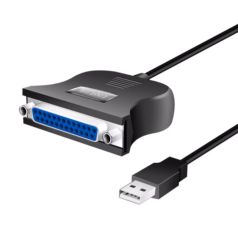LogiLink USB 2.0 to Parallel D-SUB, 1,8m