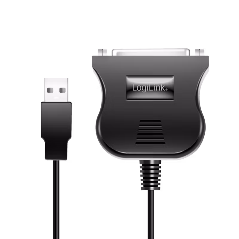 LogiLink USB 2.0 to Parallel D-SUB, 1,8m