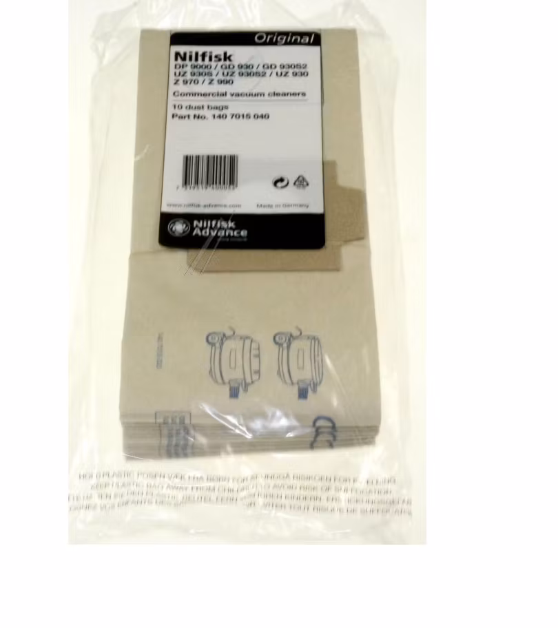 Nilfisk GD930 Støvsugerposer 10stk