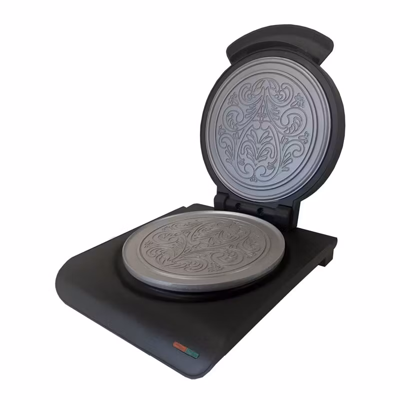 Åviken Diamond krumkakejern (sort)