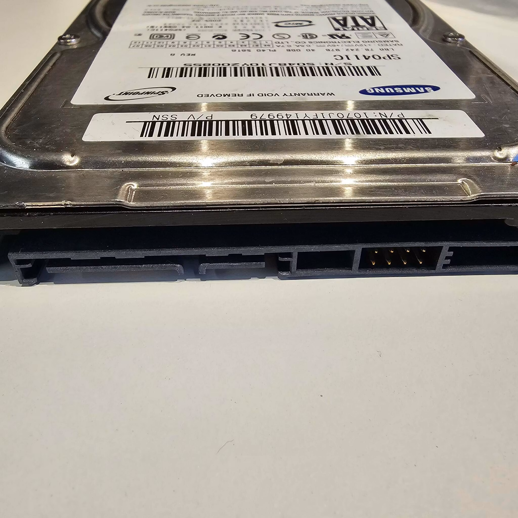 Samsung 40GB SATA HDD SP0411C