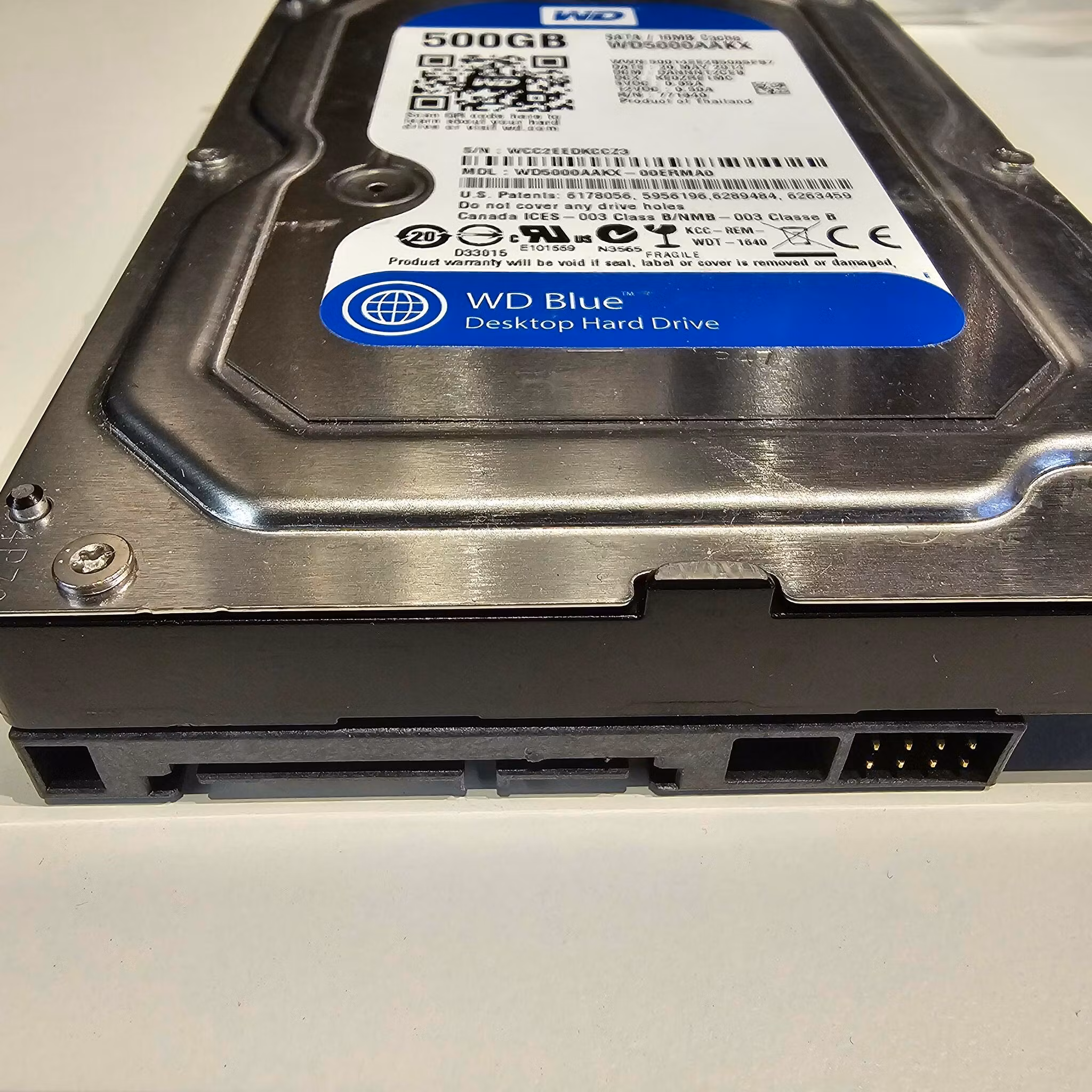 Western digital SATA 500GB WD5000AAKX