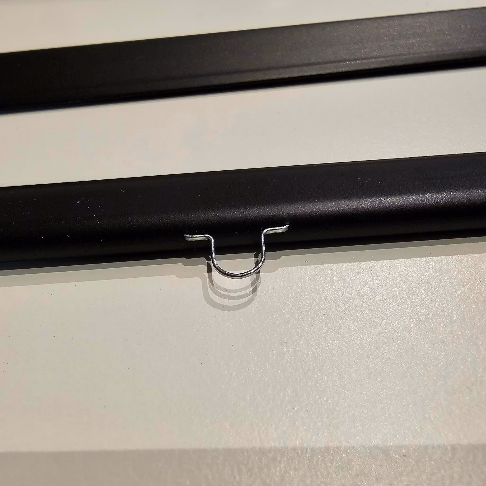 Plakatlist / plastlist til A3 Sort farge