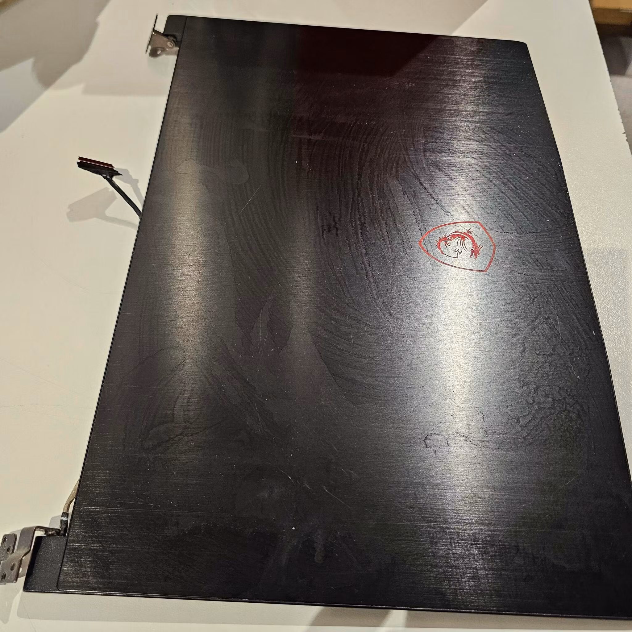 Komplett skjerm med ramme og hengsler for MSI GF63 8RD-472E / MS16R1