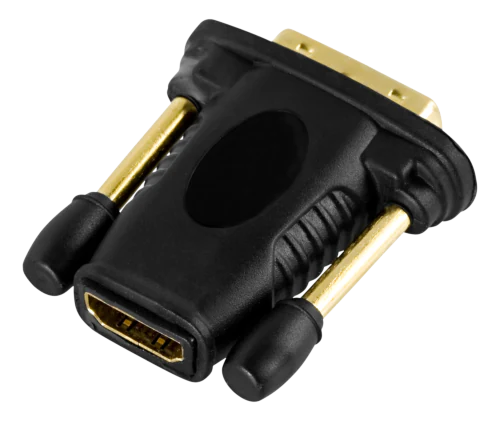 HDMI- til DVI-D-adapter, svart