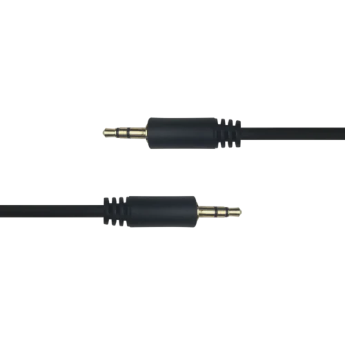 3,5 mm stereo lydkabel, 3m, svart