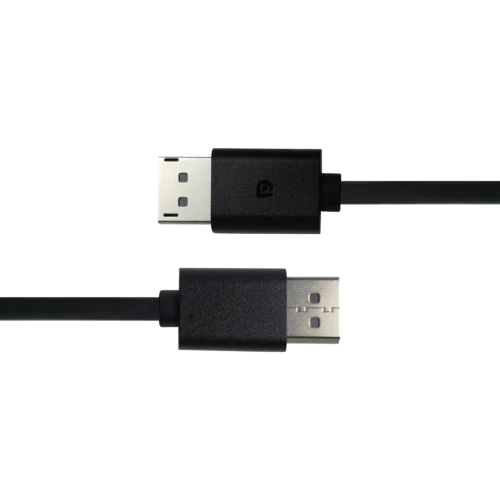 DisplayPort 1.4-kabel, DP8K-sertifisert, 3m, svart