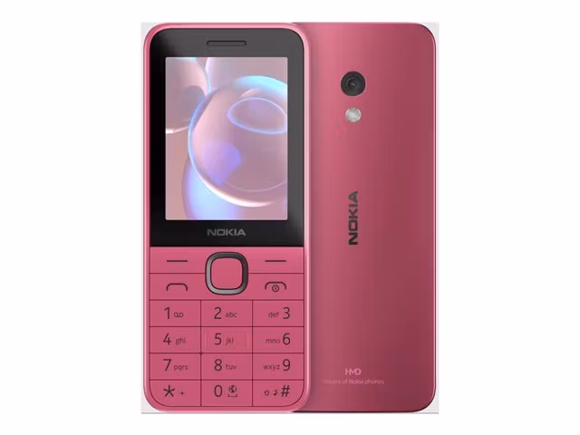 Nokia 225 4G (2024) – rosa, Dual SIM