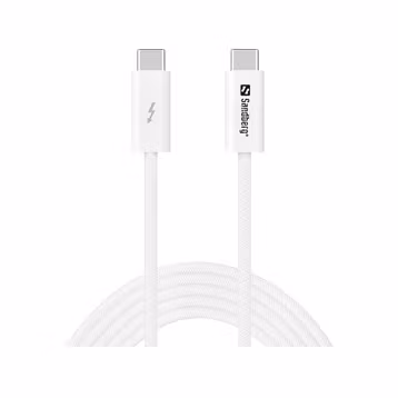 Sandberg USB-C>C USB4 240W+40Gbps, 2M