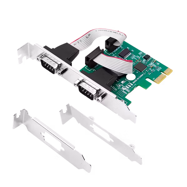 PCI Express-kort – 2x seriel
