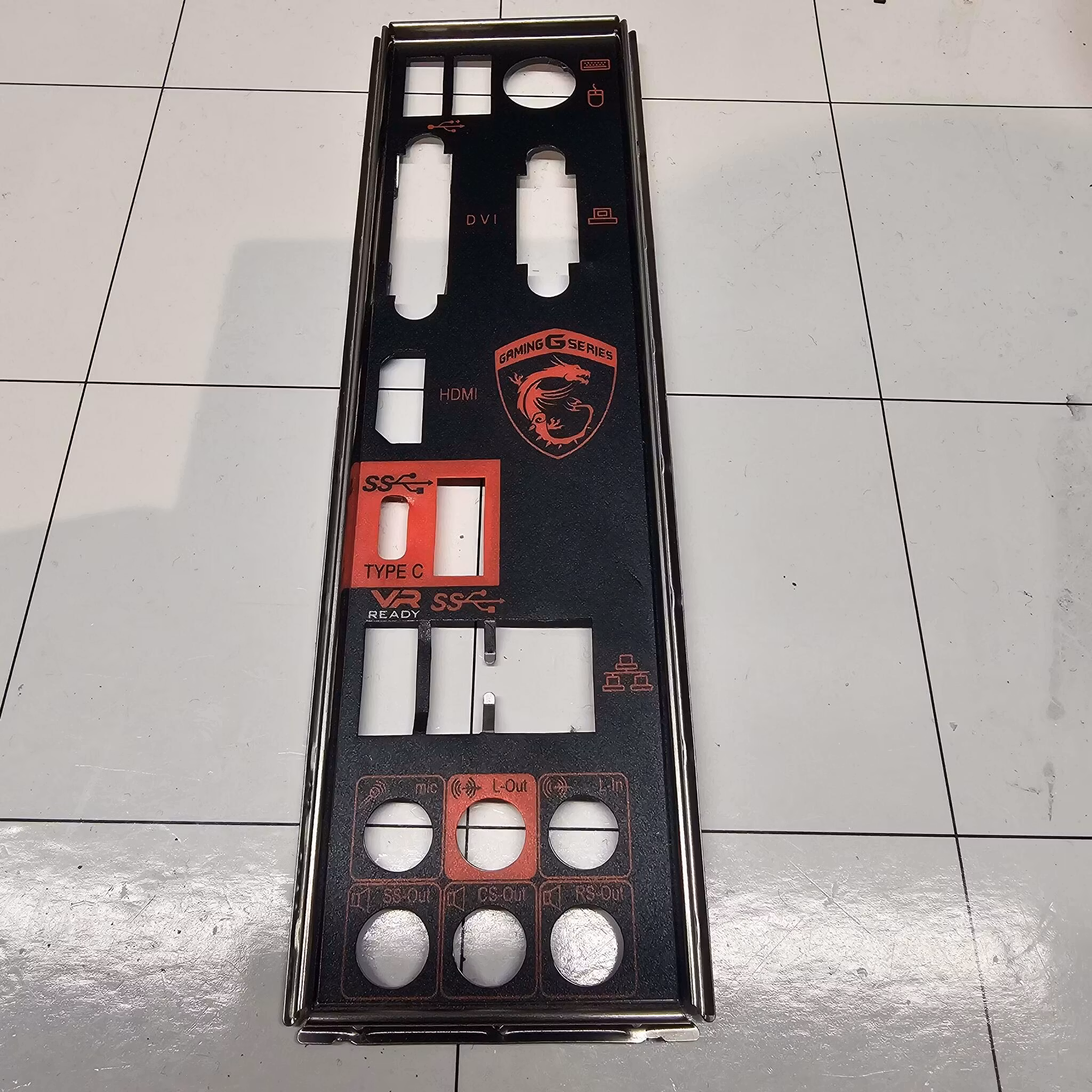 MSI B350 Tomahawk I/O Shield ( No MB )