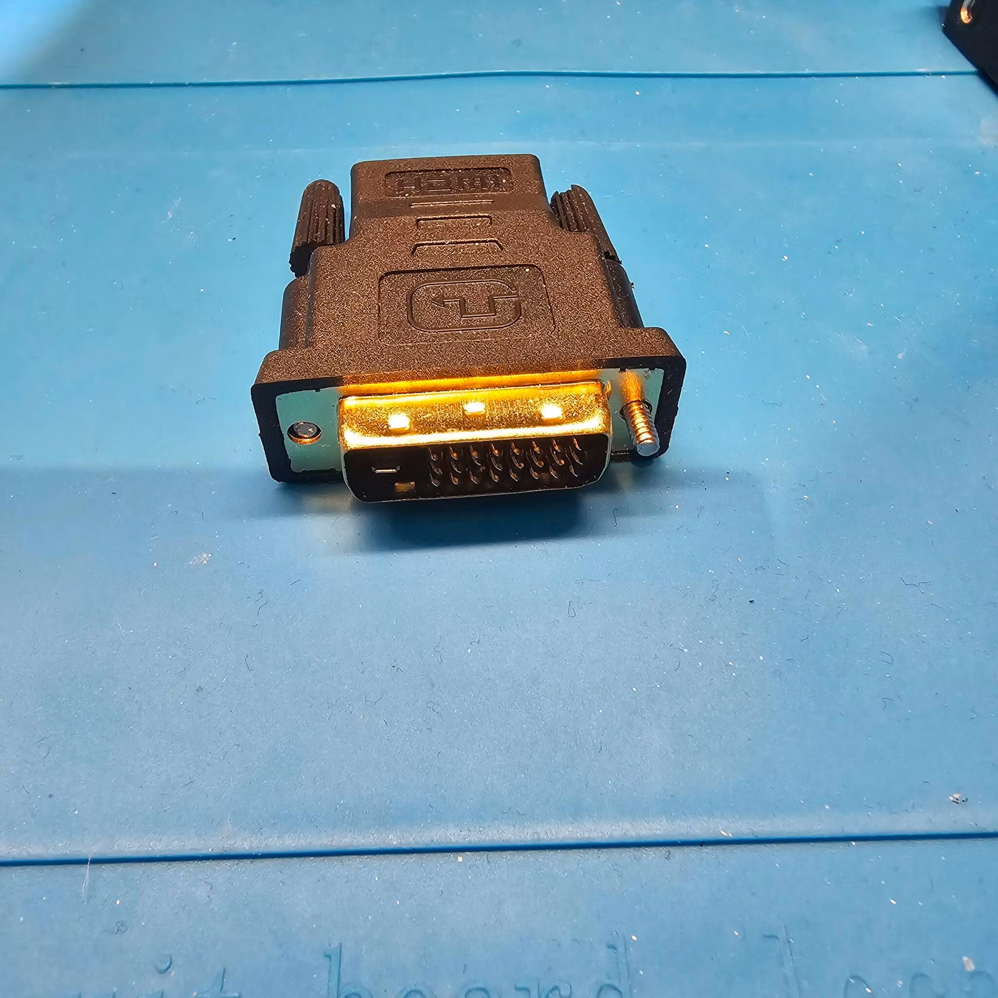 HDMI til DVI-D-adapter, svart