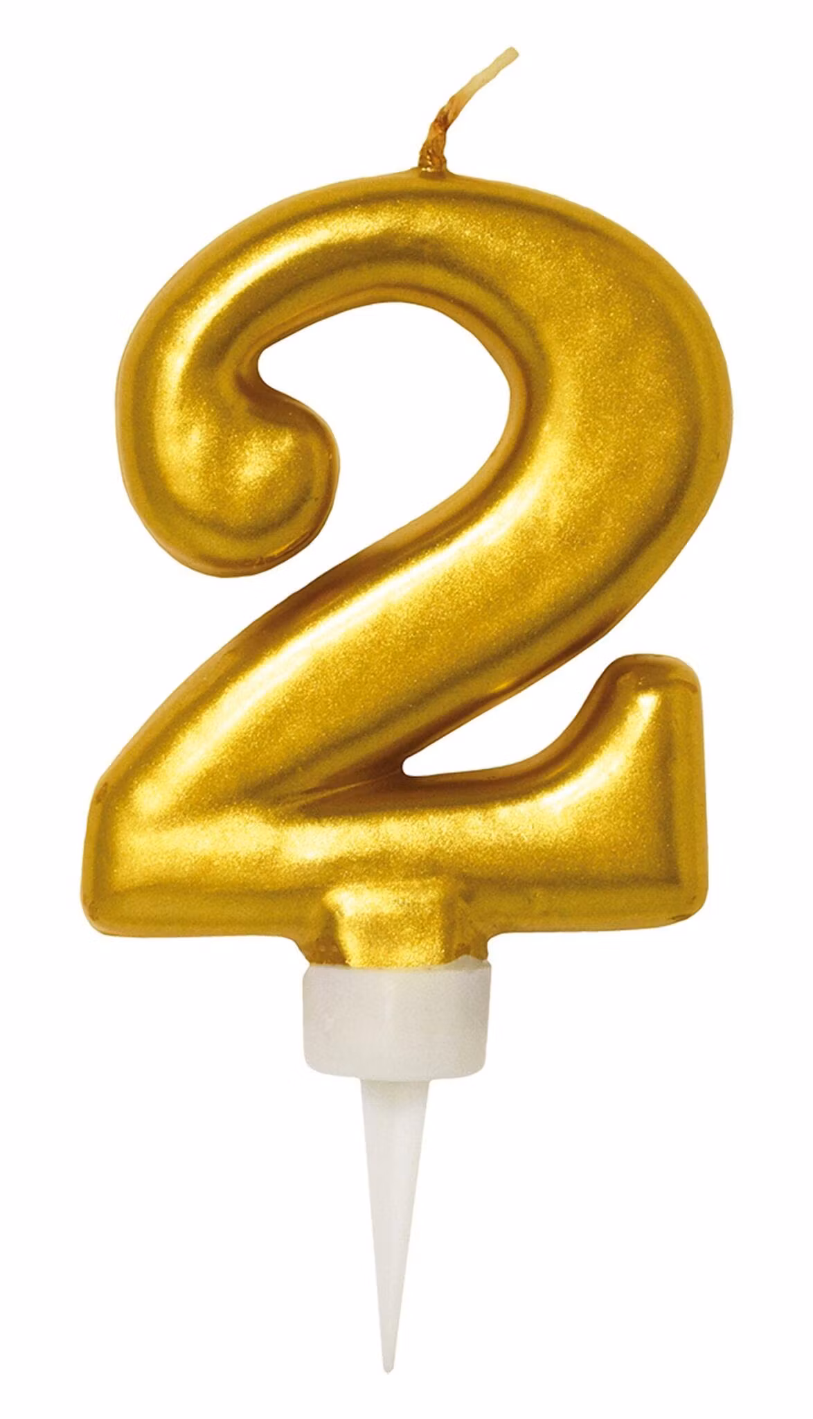 Kakelys - 8 cm tall 2 (gull)