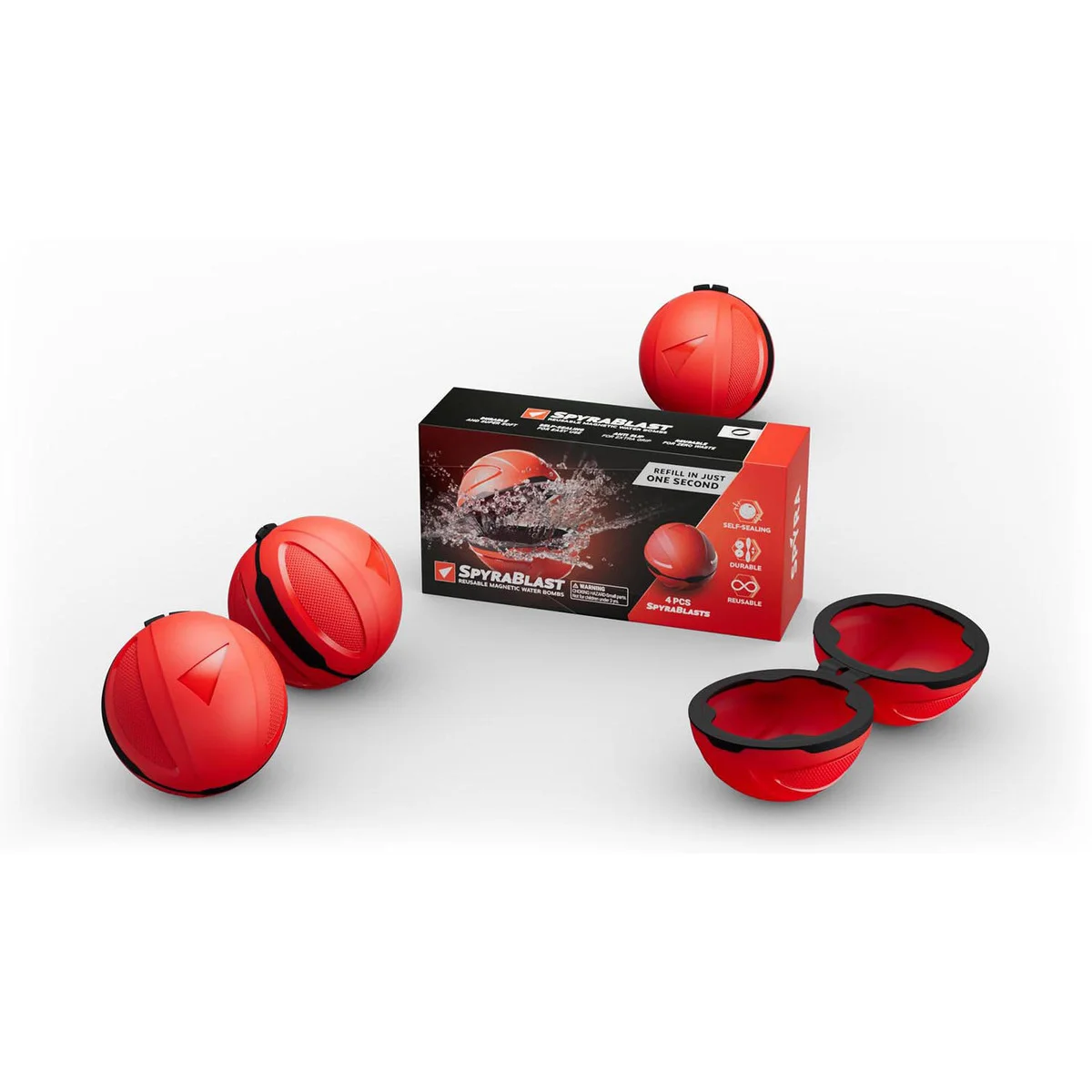 Spyra Blast Rød - Førsteklasses vannbombe
