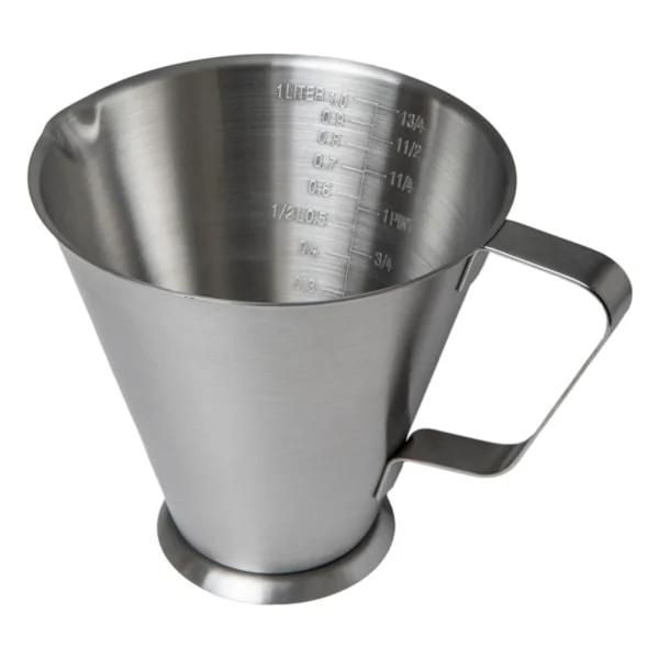 Litermål Ø113 H115 B145mm 50cl