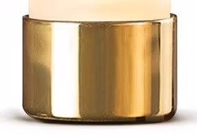 Oljelampebase for lampeglass Ambeo/Globe Ø72 H50mm Gull