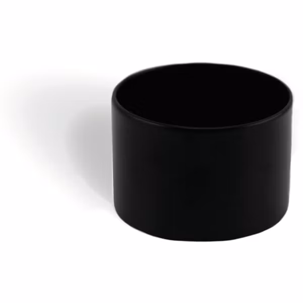 Oljelampebase for lampeglass Ambeo/Globe Ø72 H50mm Sort