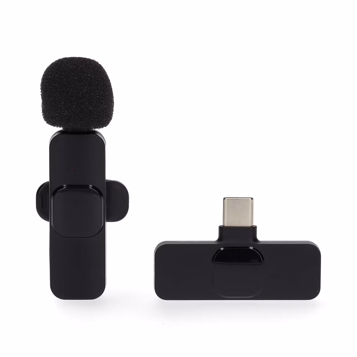 Trådløs myggmikrofon / lavaliermikrofon, USB Type-C