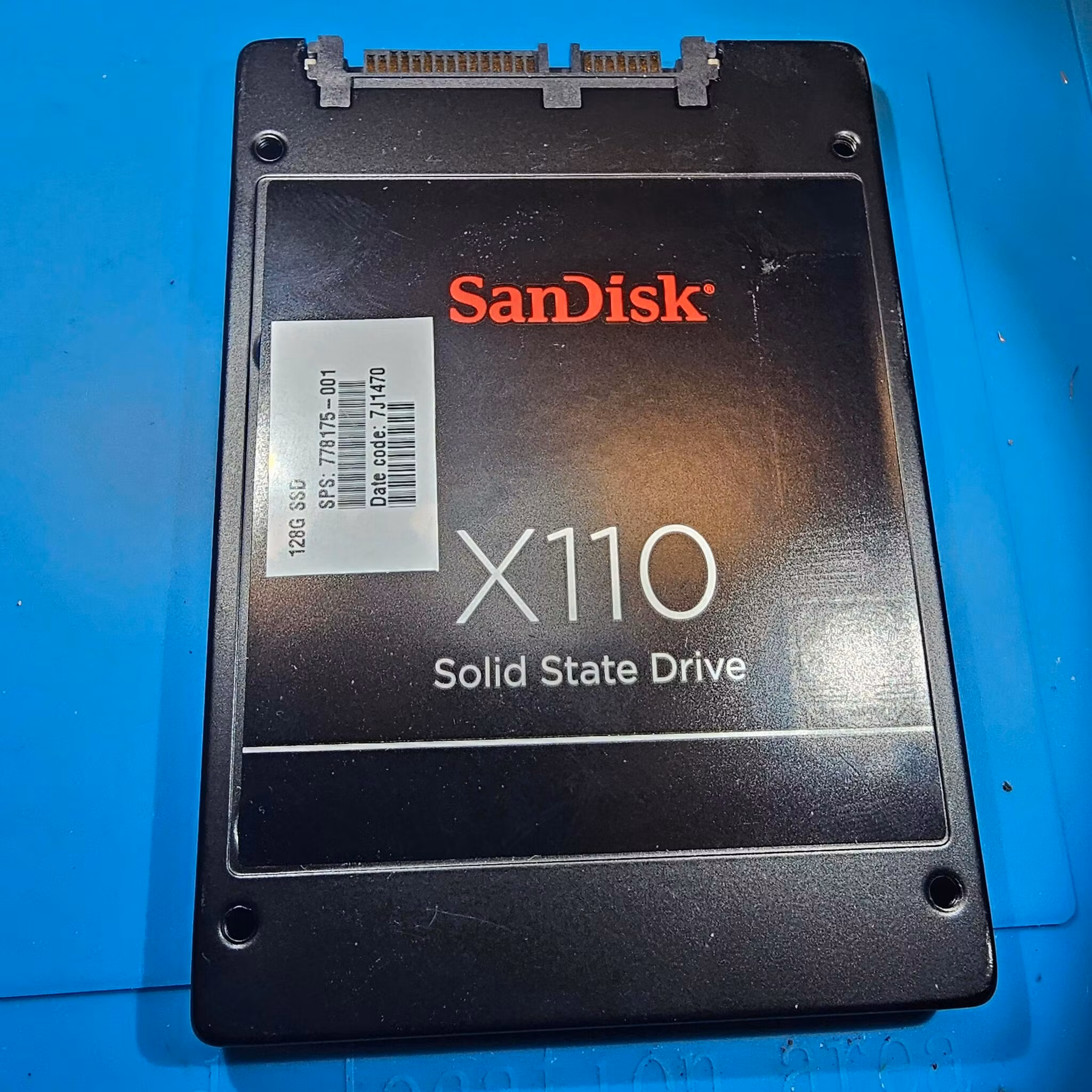 128GB 2,5" SATA SSD
