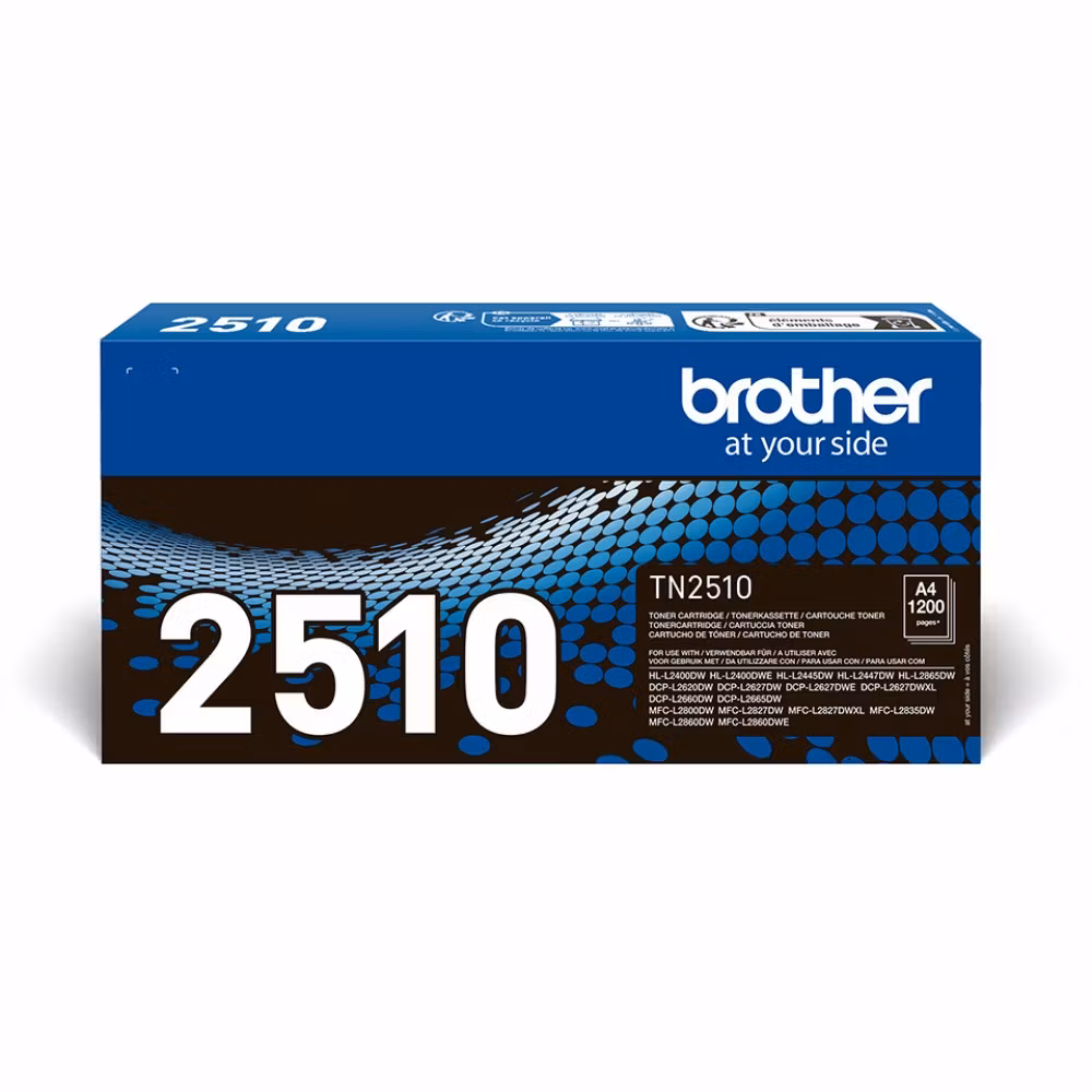 Brother TN2510 sort toner (1.2k)