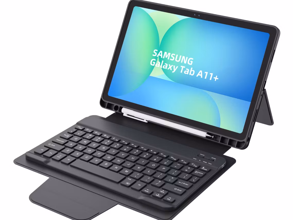 Samsung Galaxy Tab A11+ Slim tastaturdeksel