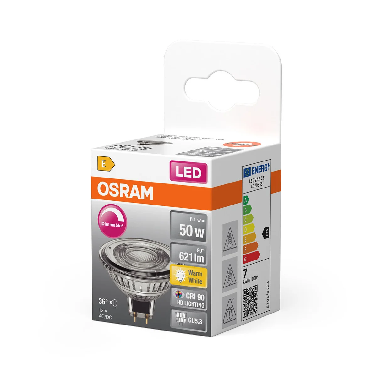 Lyspære LED Superstar MR16 12V 6,1W 927 GU5,3
