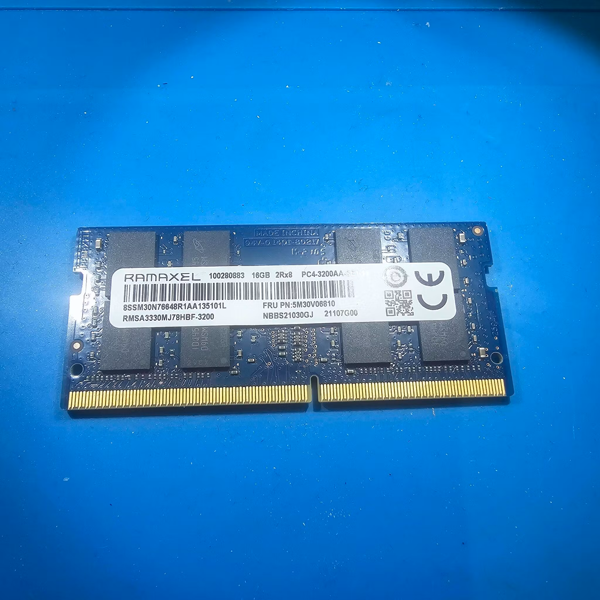 Ramaxel sodimm 16GB DDR4 3200 RMSA3330MJ78HBF-3200
