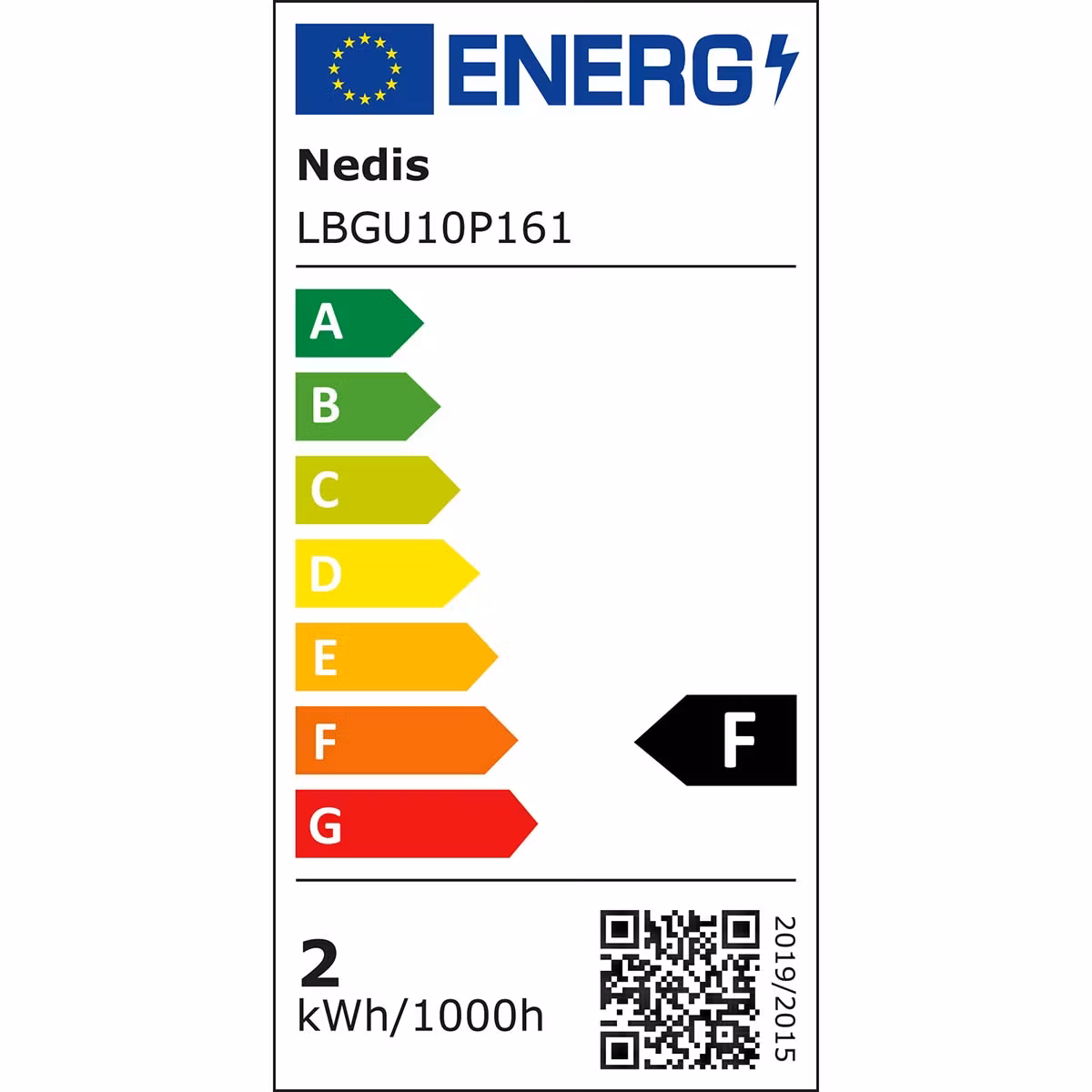 LED pære GU10 Spot | 1.9 W | 145 lm | 2700 K | Varm Hvit | Retro Style