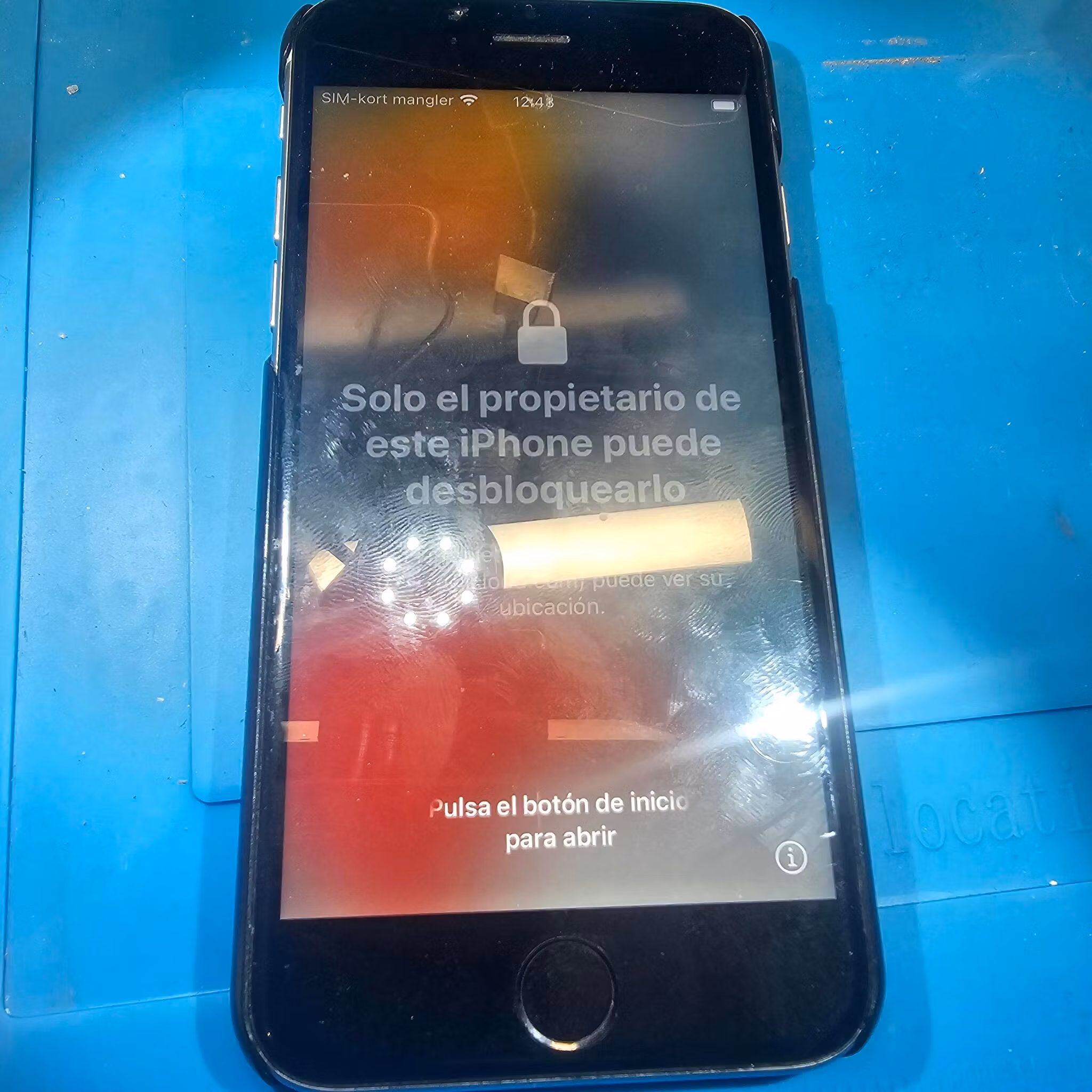 DONOR / spareparts hel Iphone 6s sort- OBS: Aktiveringslås