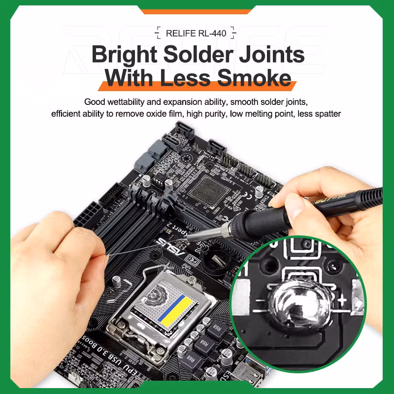 0.6mm 40g Rosin Core Solder Wire - no clean