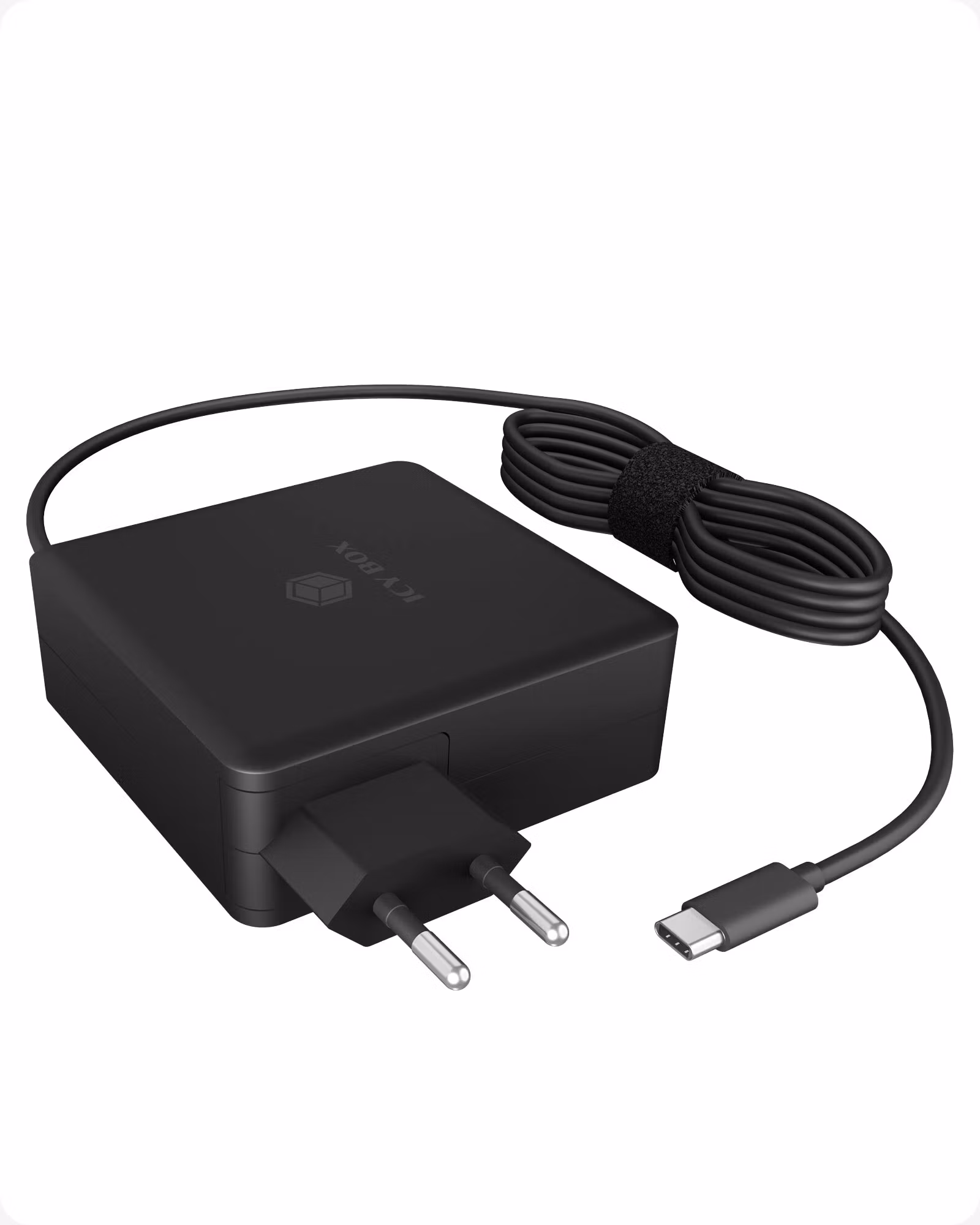 ICY BOX IB-PS101-PD 90 W USB Type-C® PD Vegglader