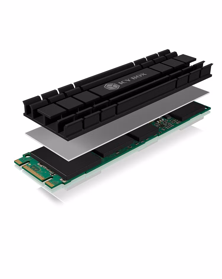 M.2 SSD-kjøleribbe for ICY BOX IB-M2HS-701