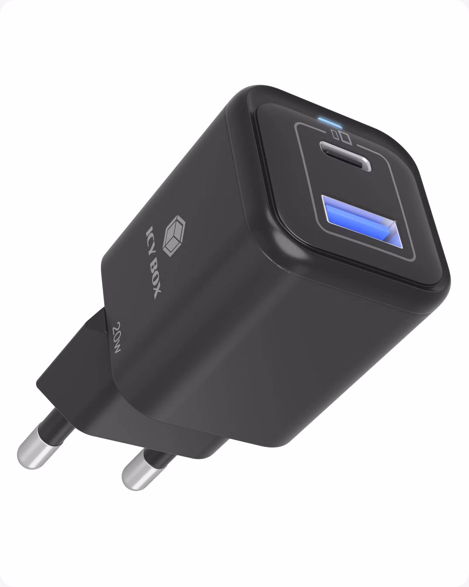 ICY BOX Vegglader USB Power Delivery 20W IB-PS1020-PD