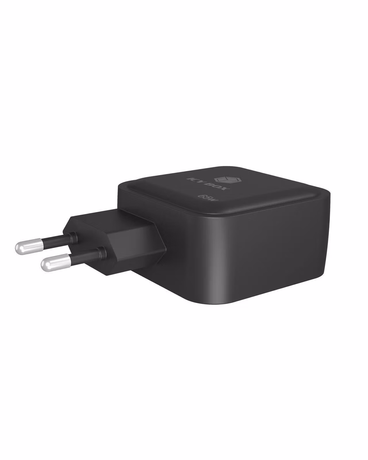 ICY BOX GaN vegglader med 65 W Power Delivery og Quick Charge IB-PS1030-PD