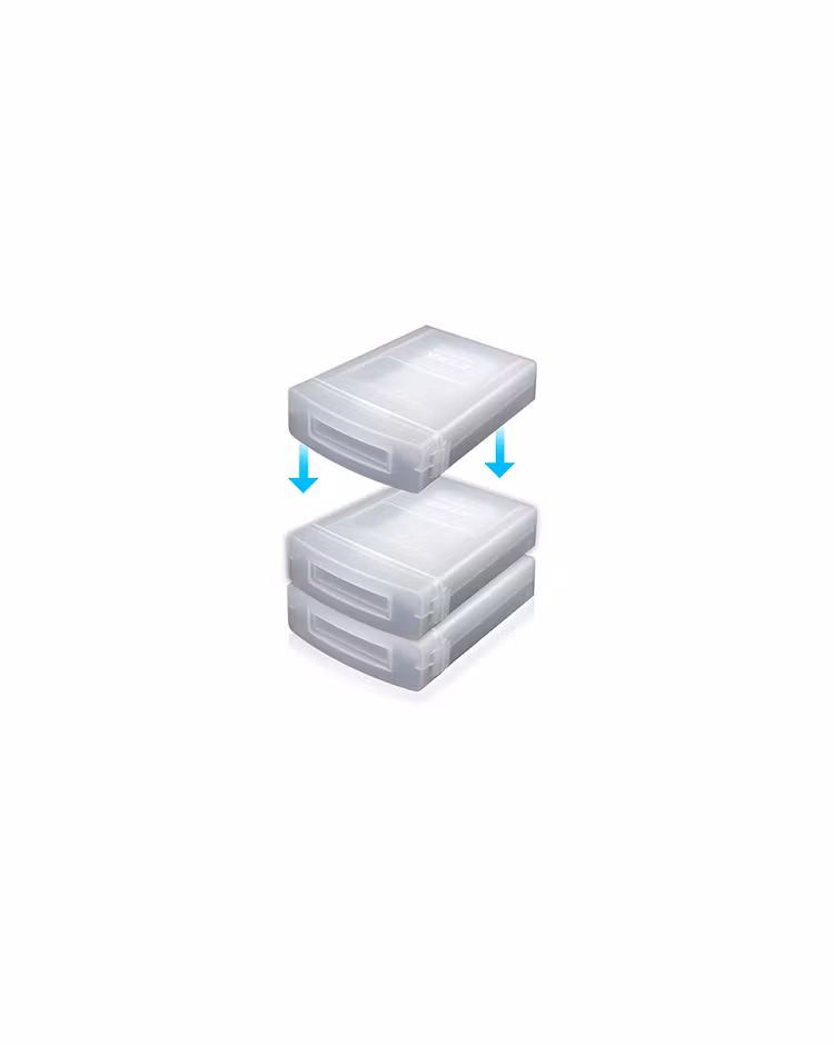 ICY BOX IB-AC602a Beskyttelsesboks for 3,5" harddisker